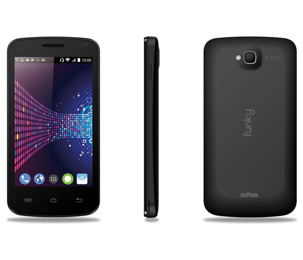 myPhone FUNKY Dual SIM 8GB czarny + obudowy - 226180 - zdjęcie 2